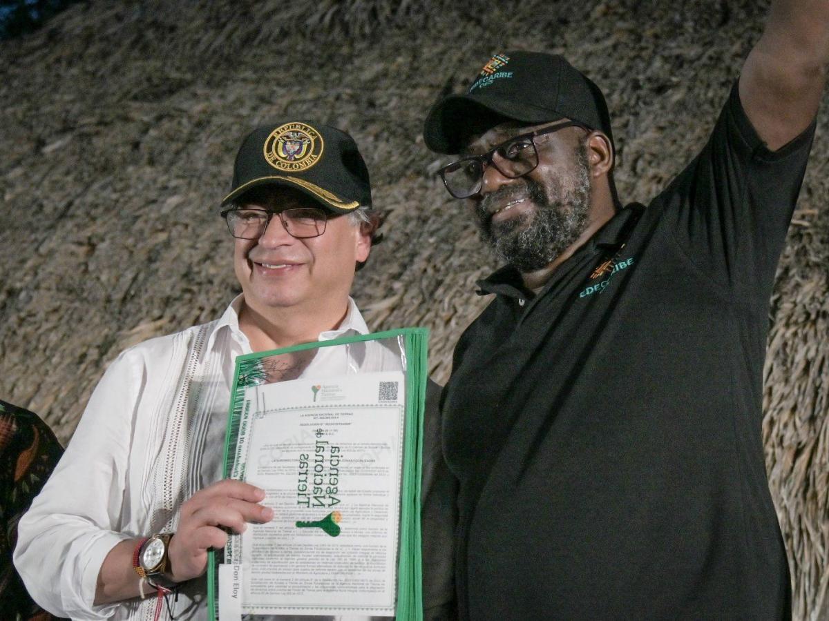 En vivo | "Yo quiero es rapidez para entregar la tierra", Petro a quienes lo tildan de expropiador