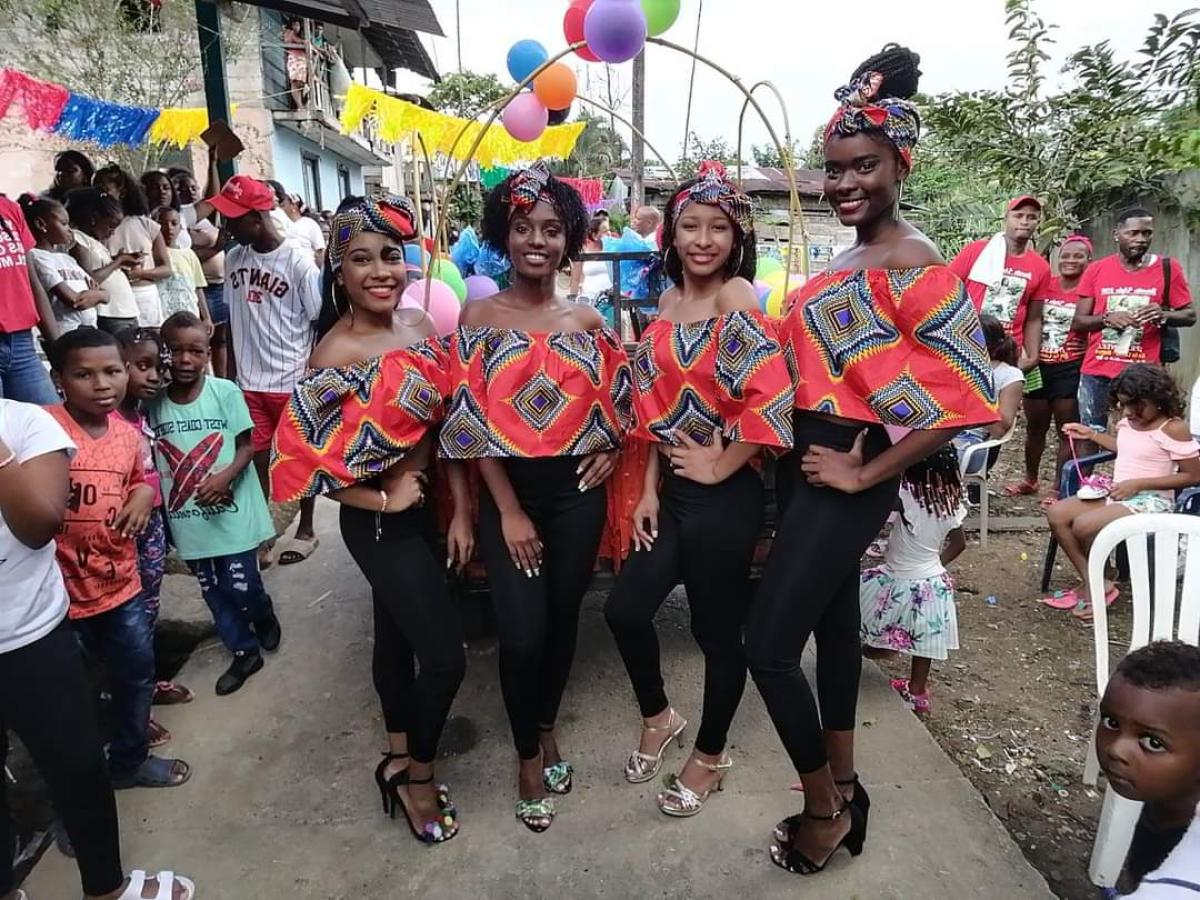 Fiestas de la diversidad en La Loma Bojayá, Chocó