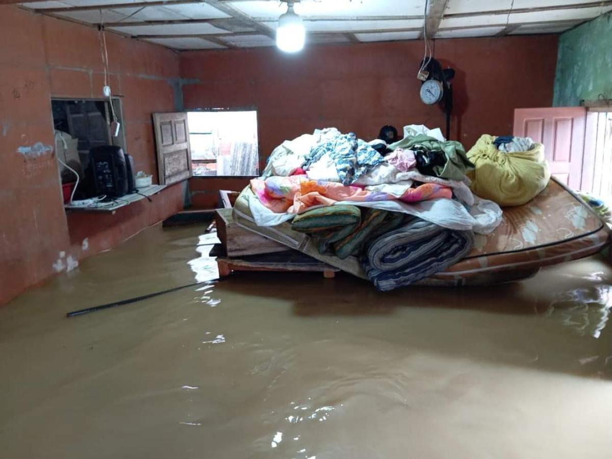 4000 personas damnificadas por inundaciones en Chocó