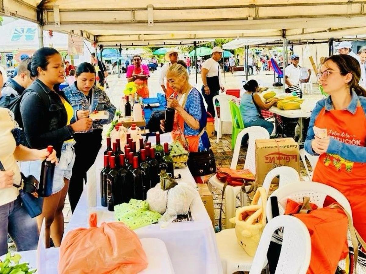 Feria Campesina y de Restitución en el Meta