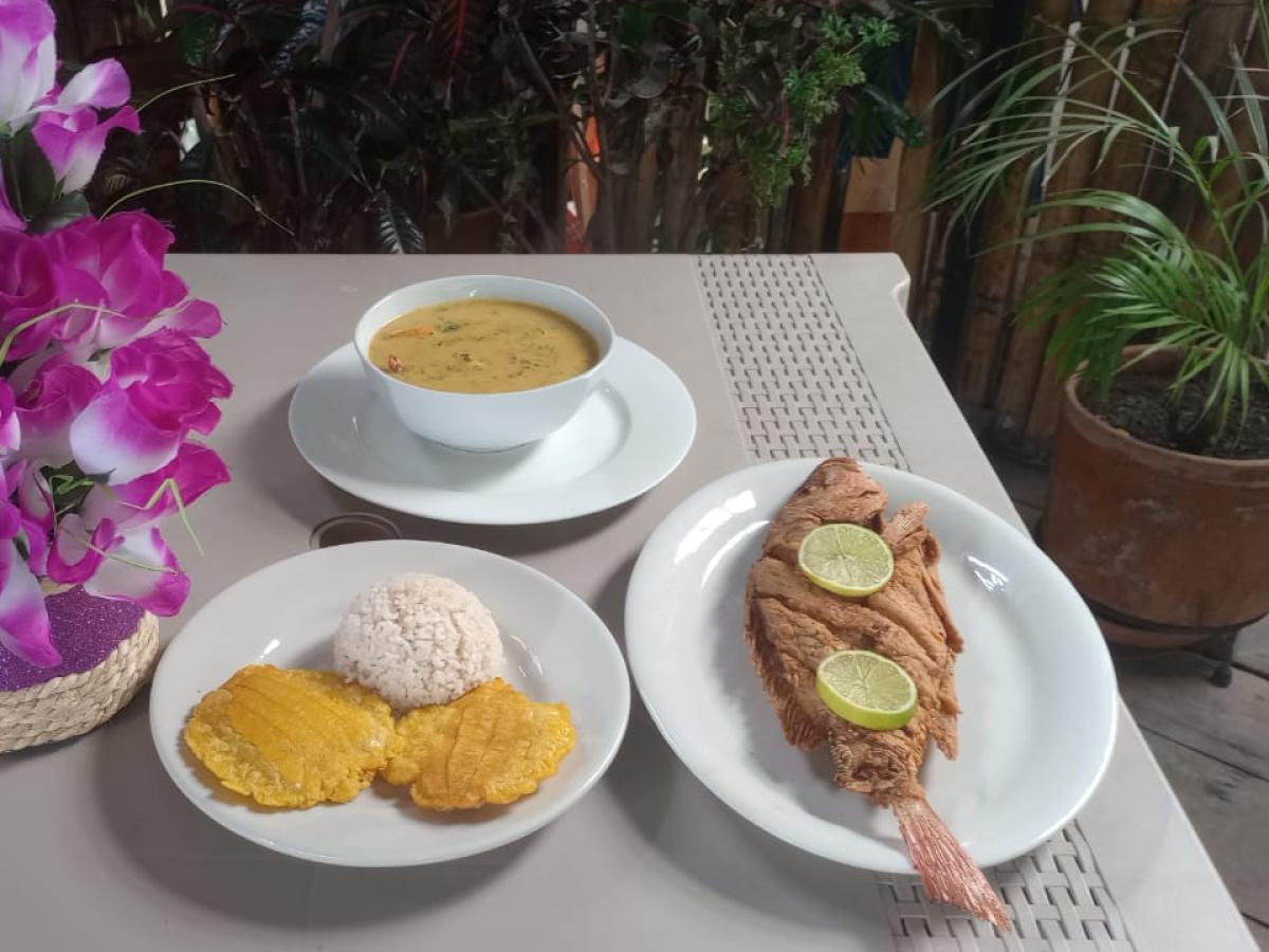 Platos del Pacífico nariñense con hierbas de azotea | Gastronomía colombiana