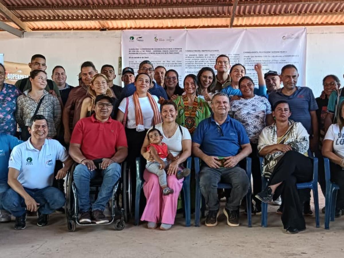 Cesar: 937 hectáreas de bosque serán restauradas por firmantes de Paz