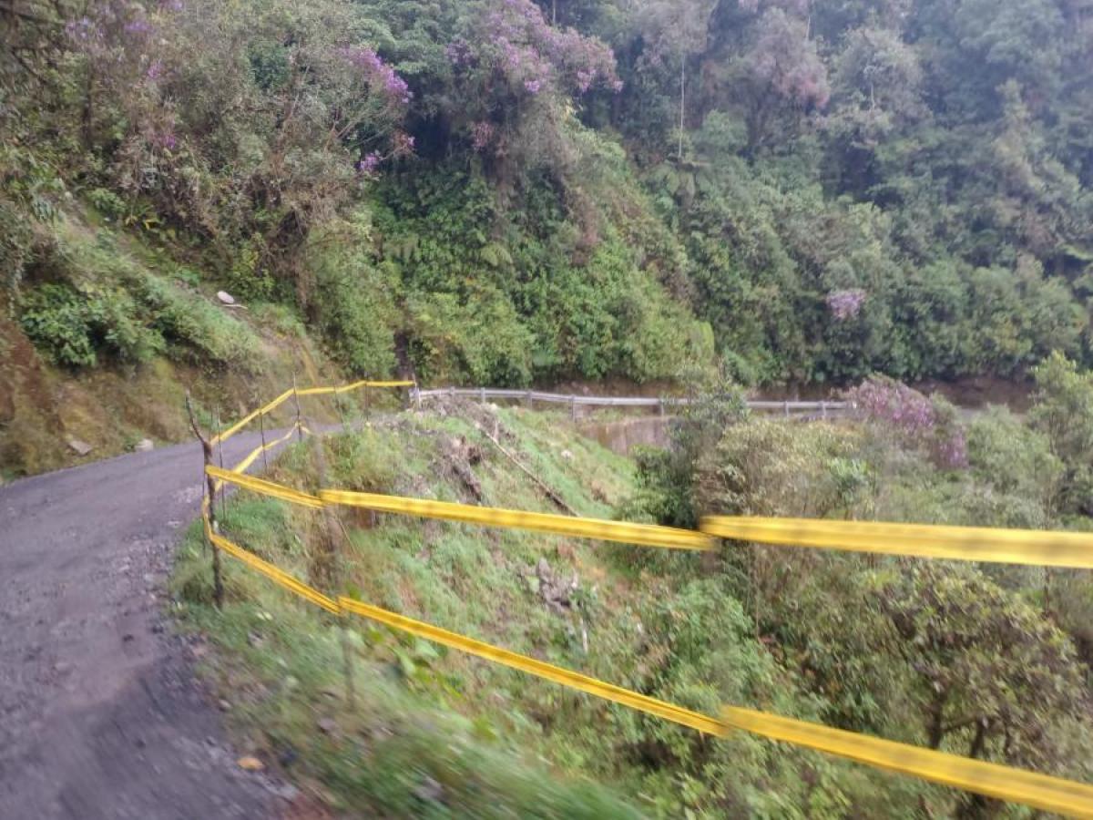 Vía Panamericana: Cierran corredor alterno en Rosas, Cauca
