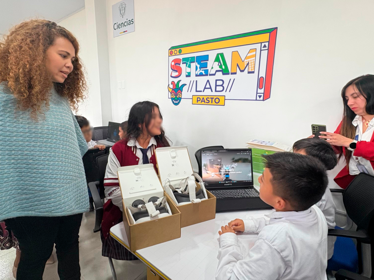 Gobierno nacional inauguró un laboratorio STEAM en Pasto