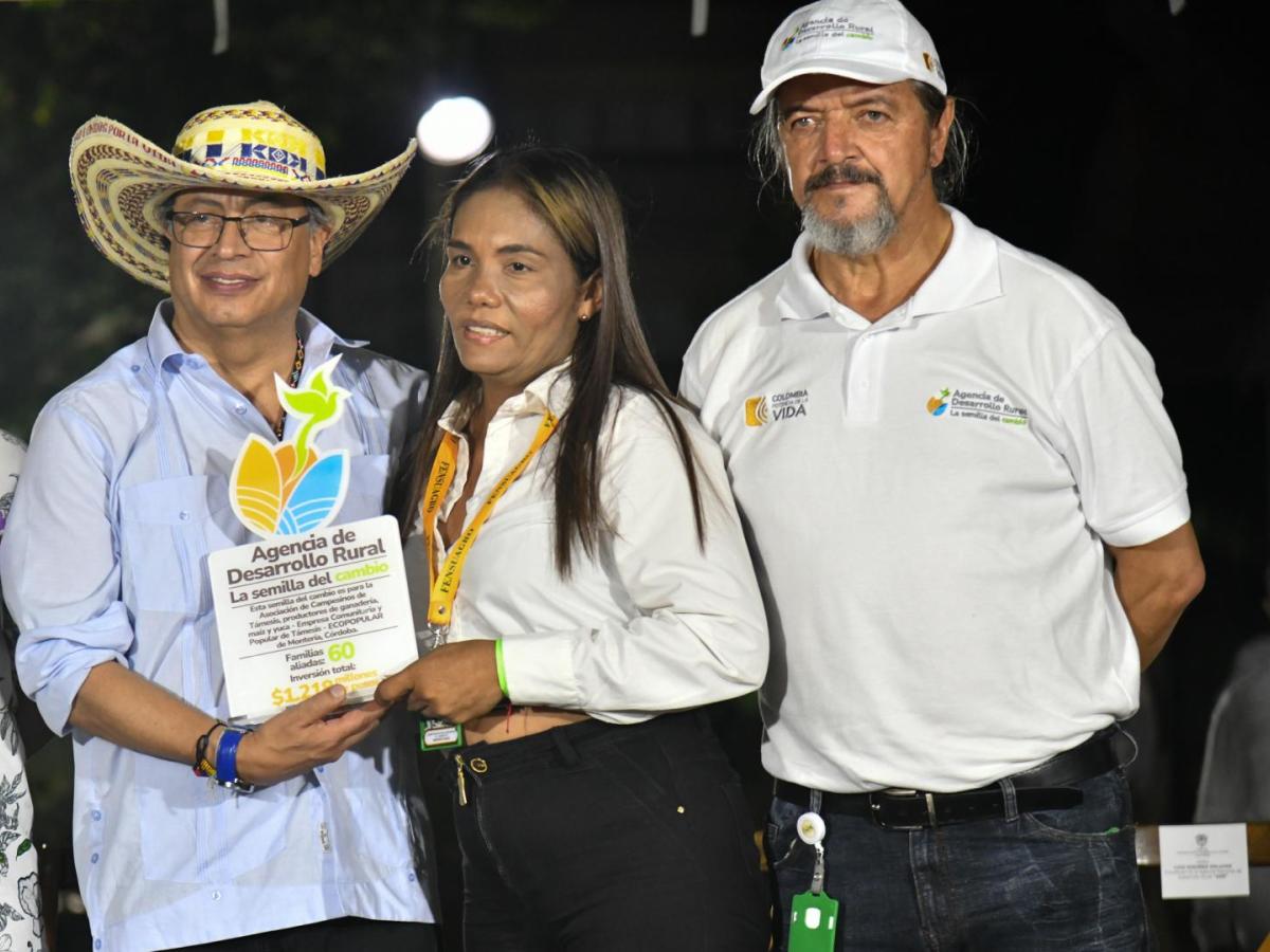 En el último año, la Agencia de Desarrollo Rural ha comprometido $993.251 millones de pesos. Entre junio de 2023 y 30 de junio de 2024, se invirtieron $46.154 millones de pesos para modernización y rehabilitación de distritos de riego y la adecuación de tierras,