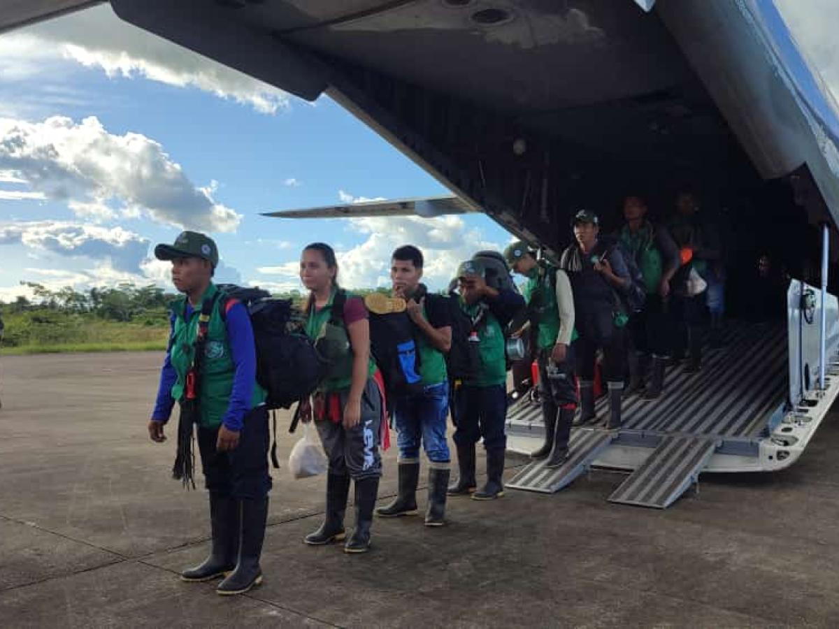 Guardia Indígena gesto de bondad en Guaviare | Operación Esperanza