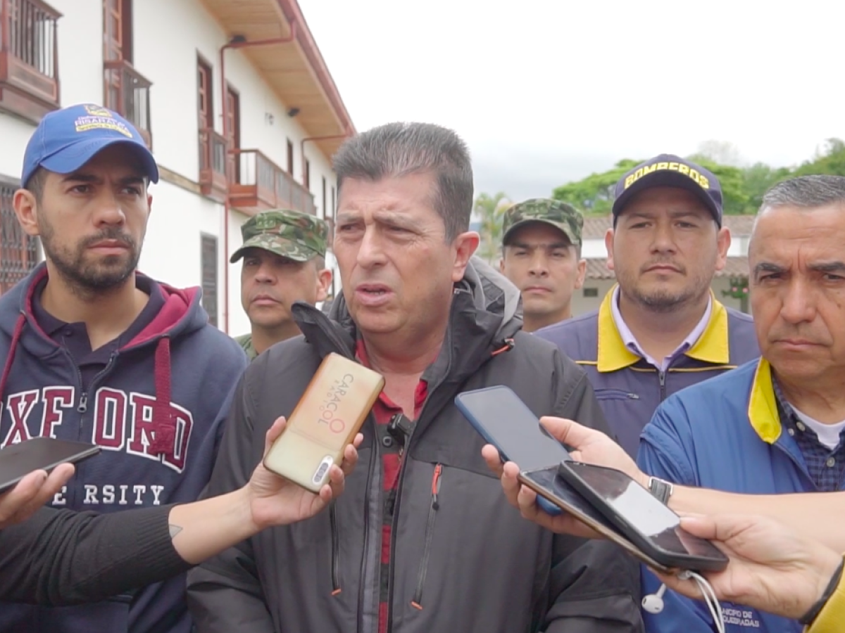 Decretan calamidad pública en Risaralda y ordenan evacuar 16 familias 