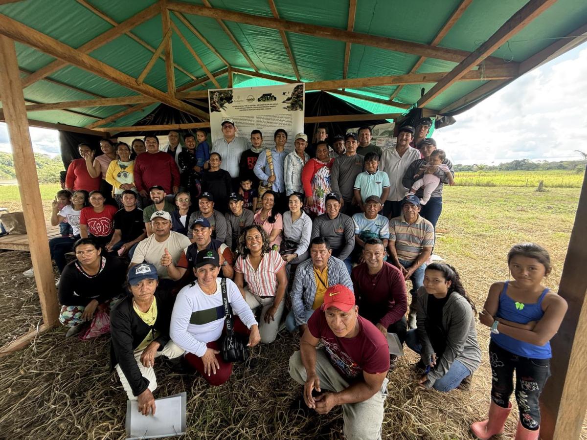 Histórico acuerdo de conservación en Solano Caquetá: campesinos y MinAmbiente firman primera concesión forestal amazónica