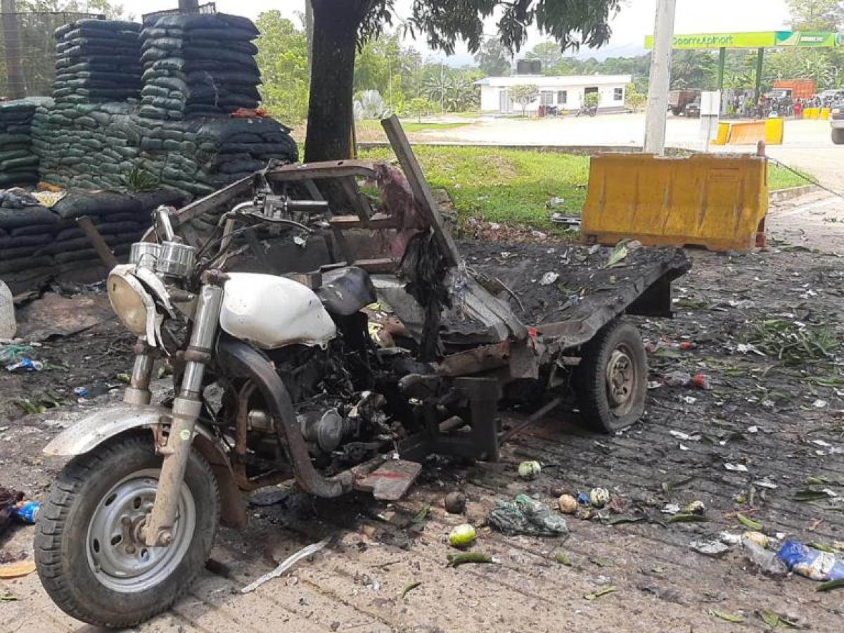 Una persona herida dejó ataque a base militar en Tibú, Norte de Santander