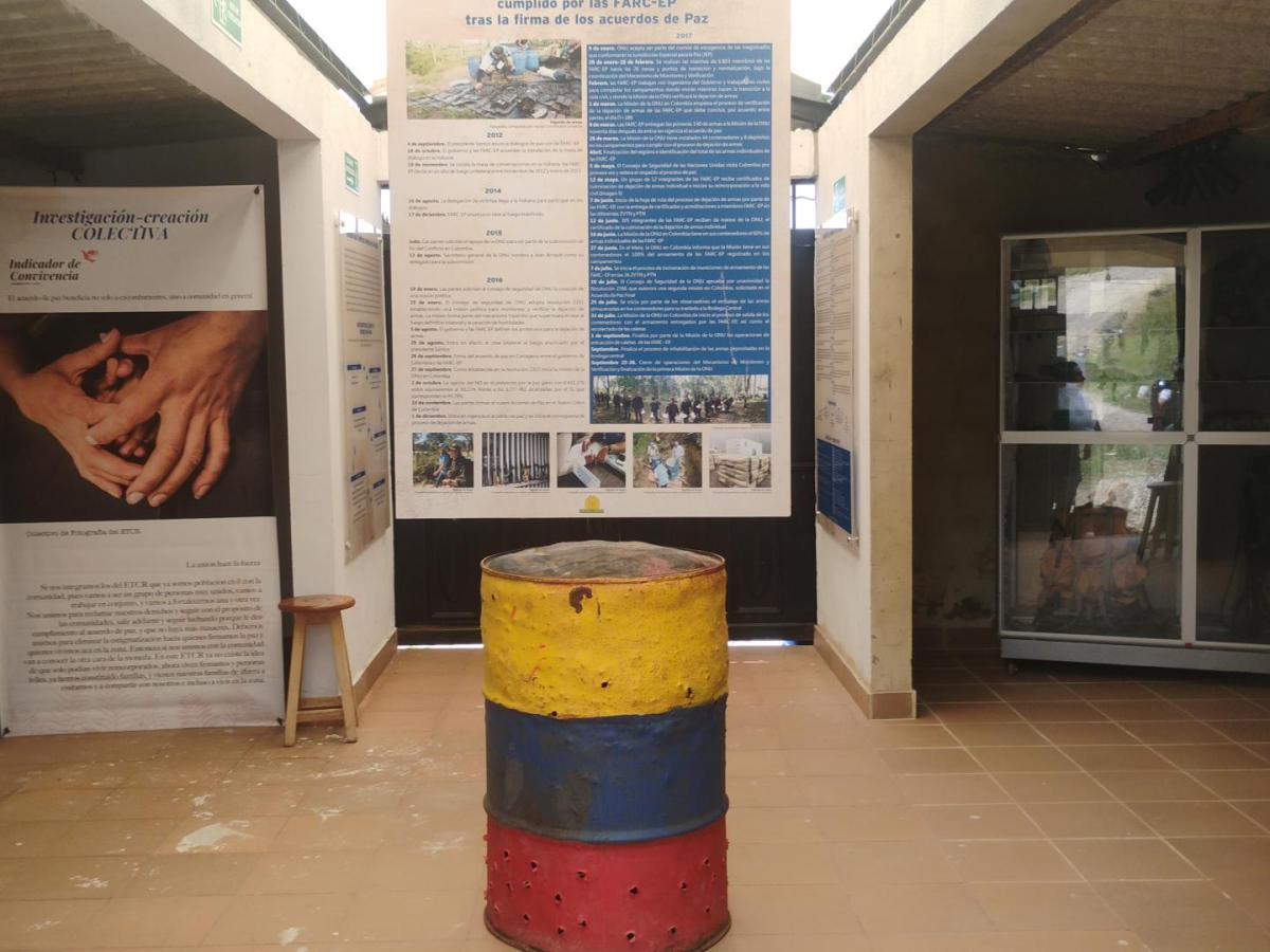 Museo del conflicto con visión de firmantes de paz, inaugurado en Icononzo Tolima 