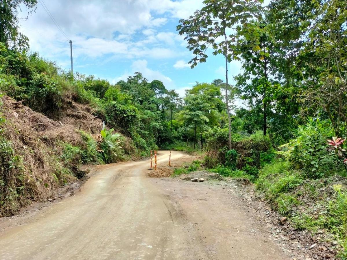 Vía Chaparral – Rioblanco en el Tolima