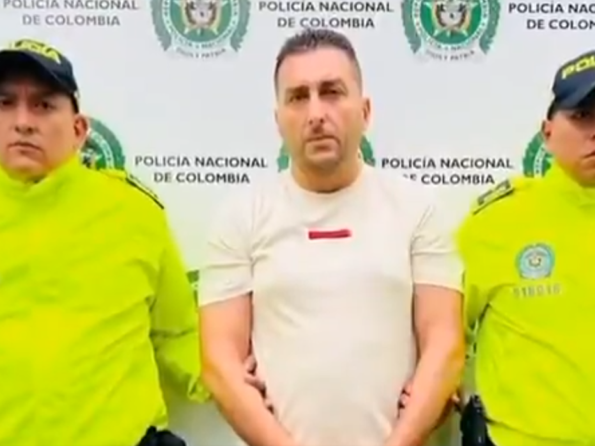 Federico Starnone fue capturado por la Policía Nacional en Cali