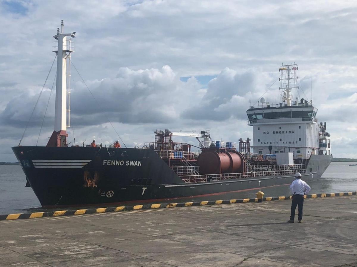 Nariño: Buque con gasolina llegó a Tumaco para evitar desabastecimiento