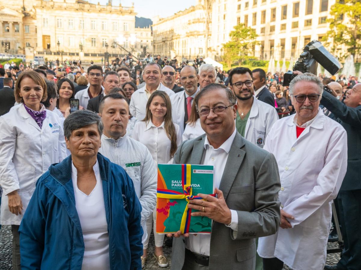 Discurso de Petro sobre el proyecto de reforma a la salud