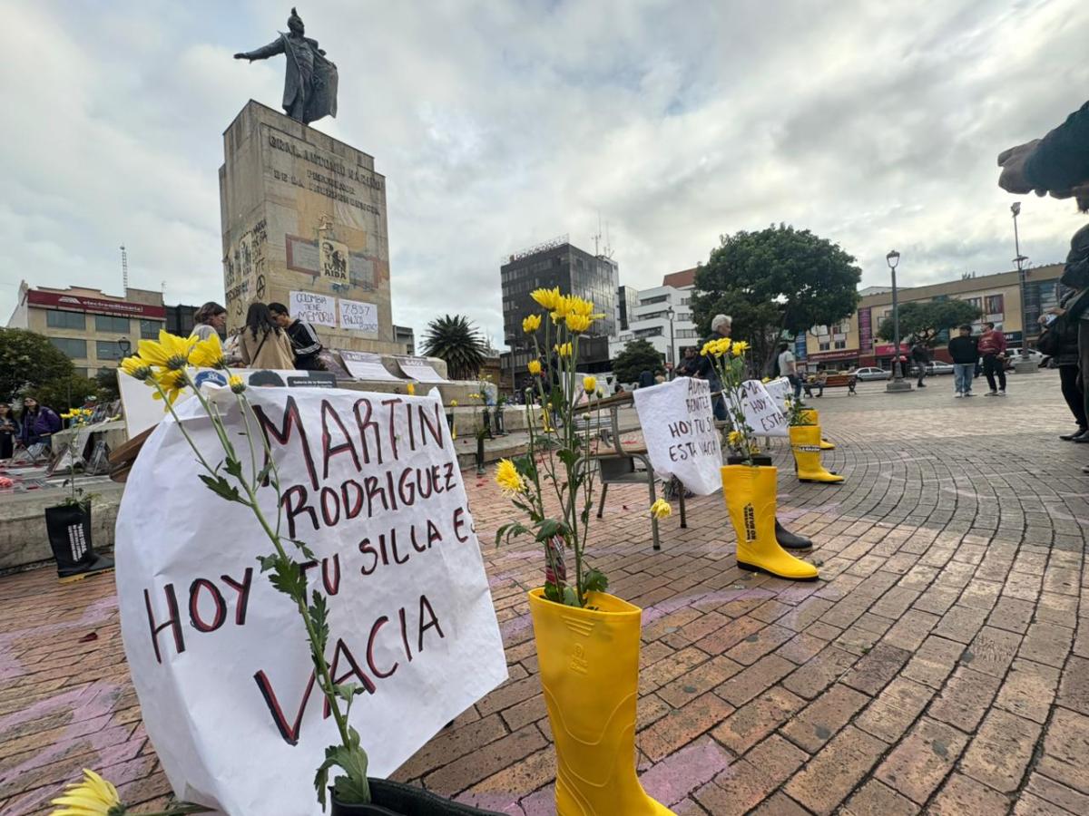 Universitarios en Pasto conmemoraron el Día del Estudiante Caído 