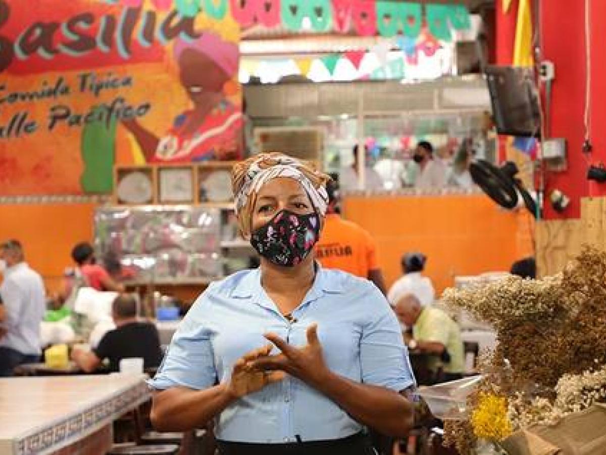 Basilia Murillo, portadora de las tradiciones gastronómicas del Pacífico