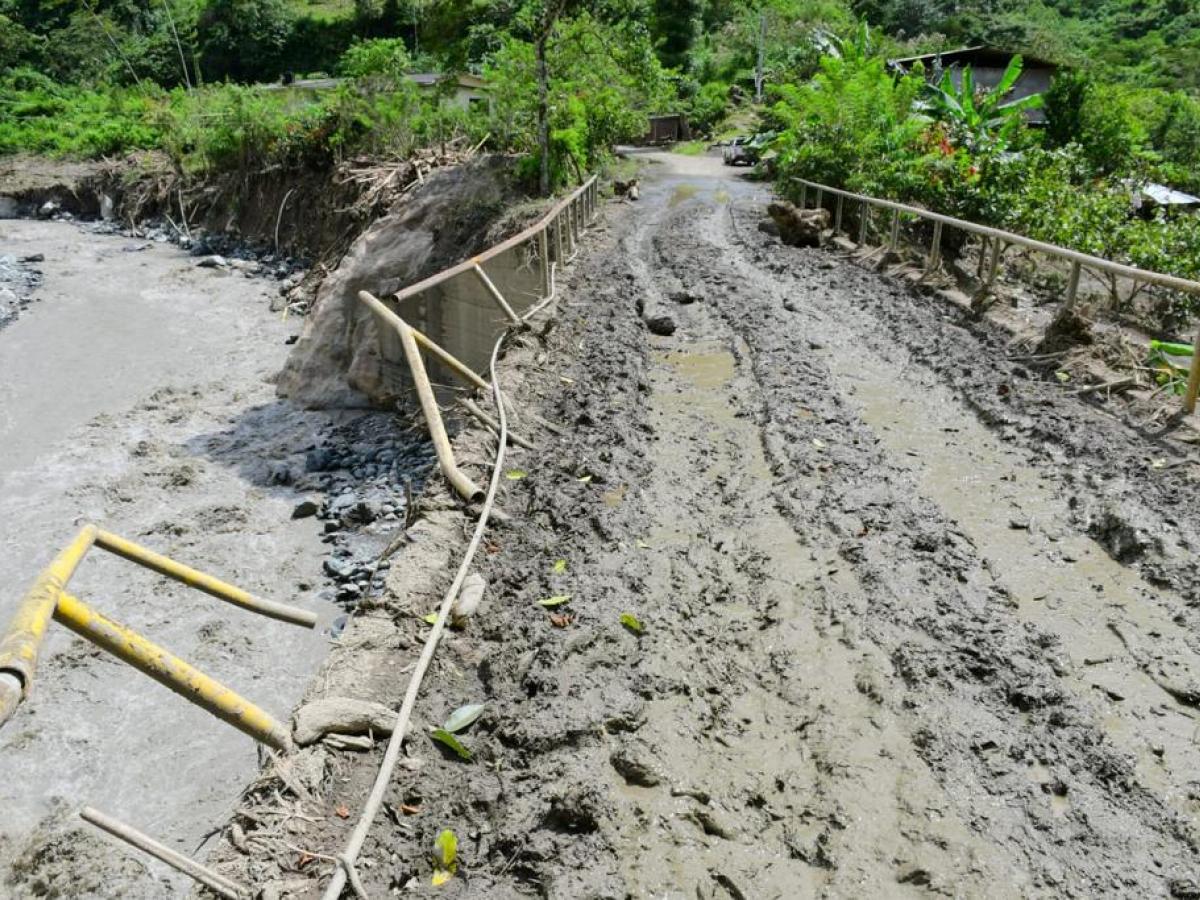 Obras para la recuperación de Mistrató, Risaralda
