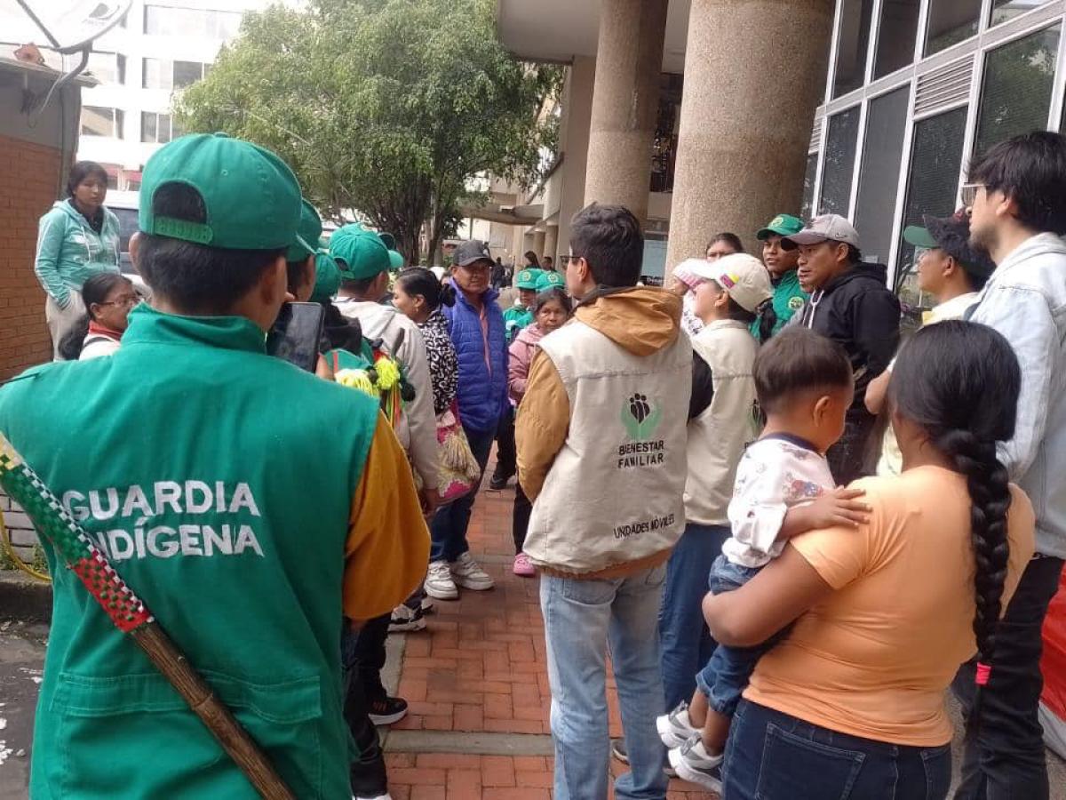 Bogotá: indígenas de Risaralda protestan por falta de proyectos territoriales
