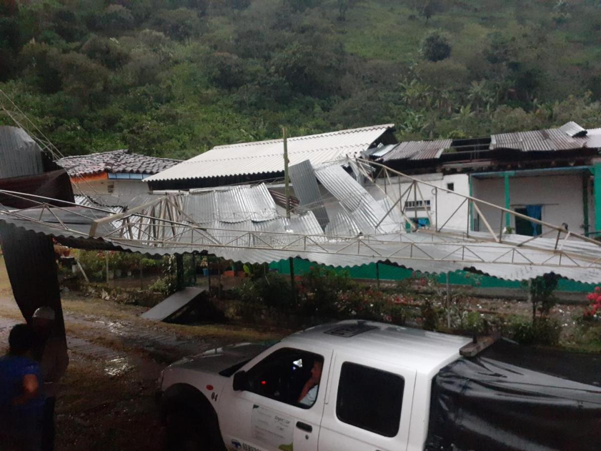Familias afectadas por invierno en Eje Cafetero