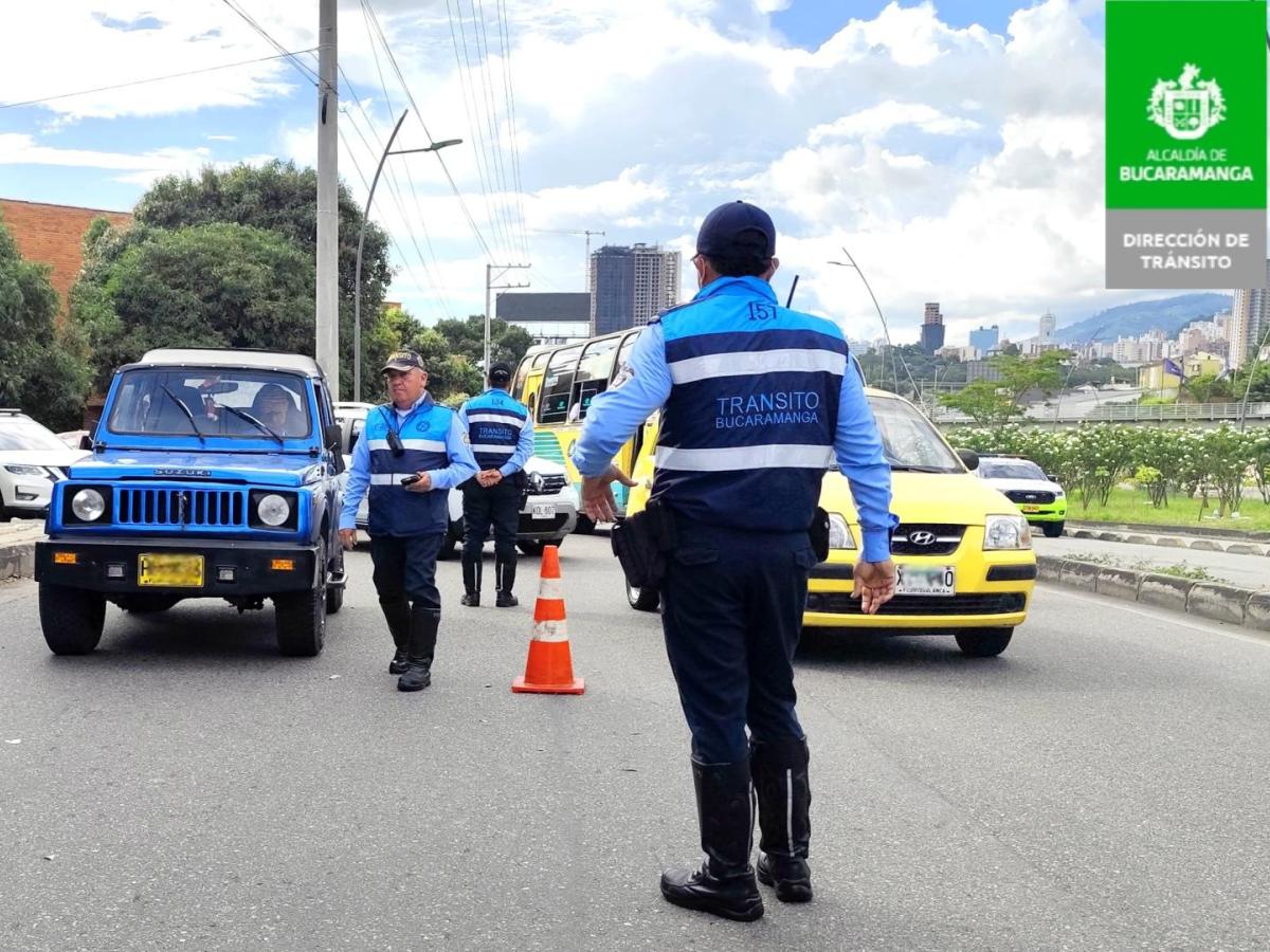 Pico y placa Bucaramanga: del 4 al 8 de agosto