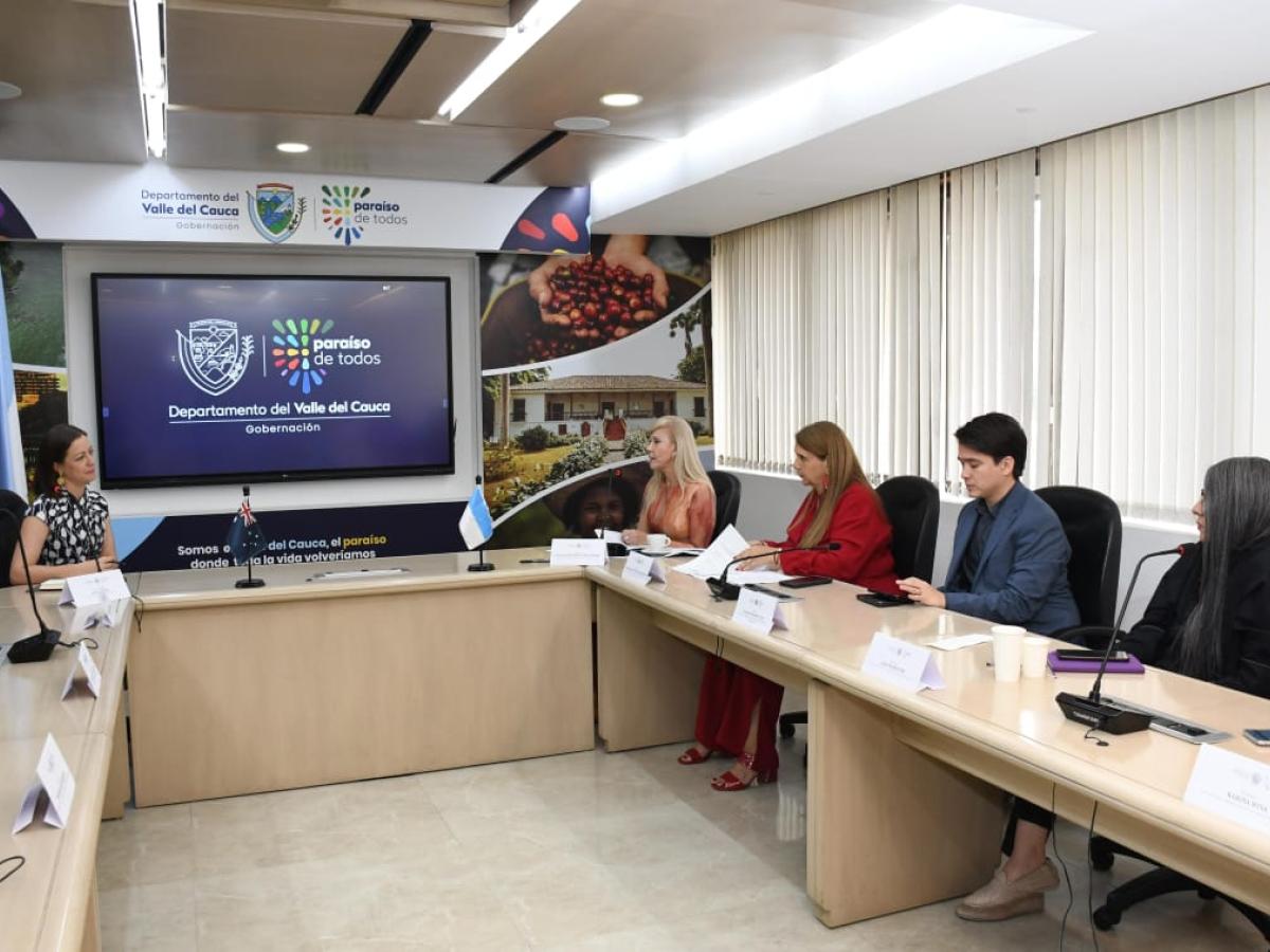 Gobierno de Australia explora oportunidades de cooperación con el Valle del Cauca