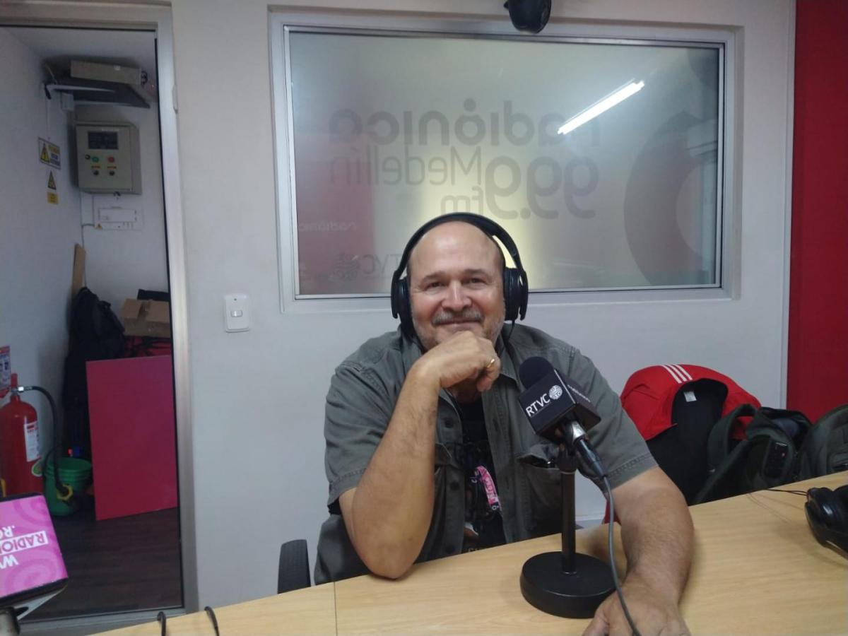 Álvaro Molina, reconocido chef colombiano, pasó por Radio Nacional de Colombia