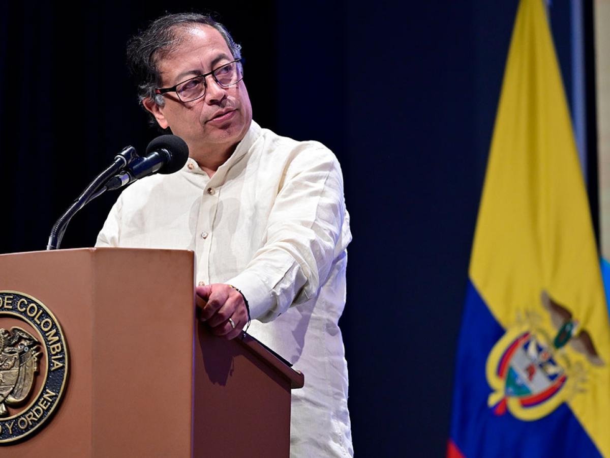 Presidente Petro sobre negociación con Clan del Golfo