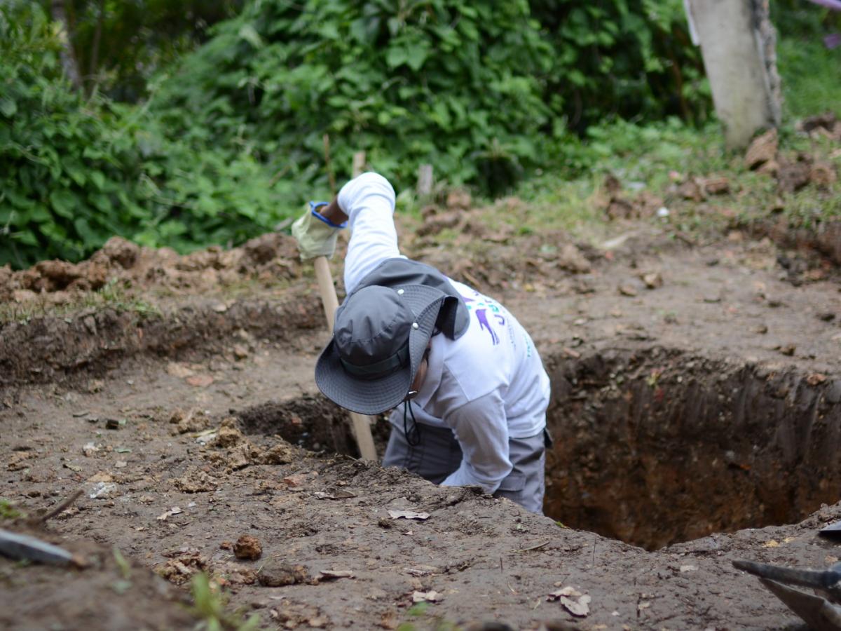 Recuperación de cuerpos en Toledo