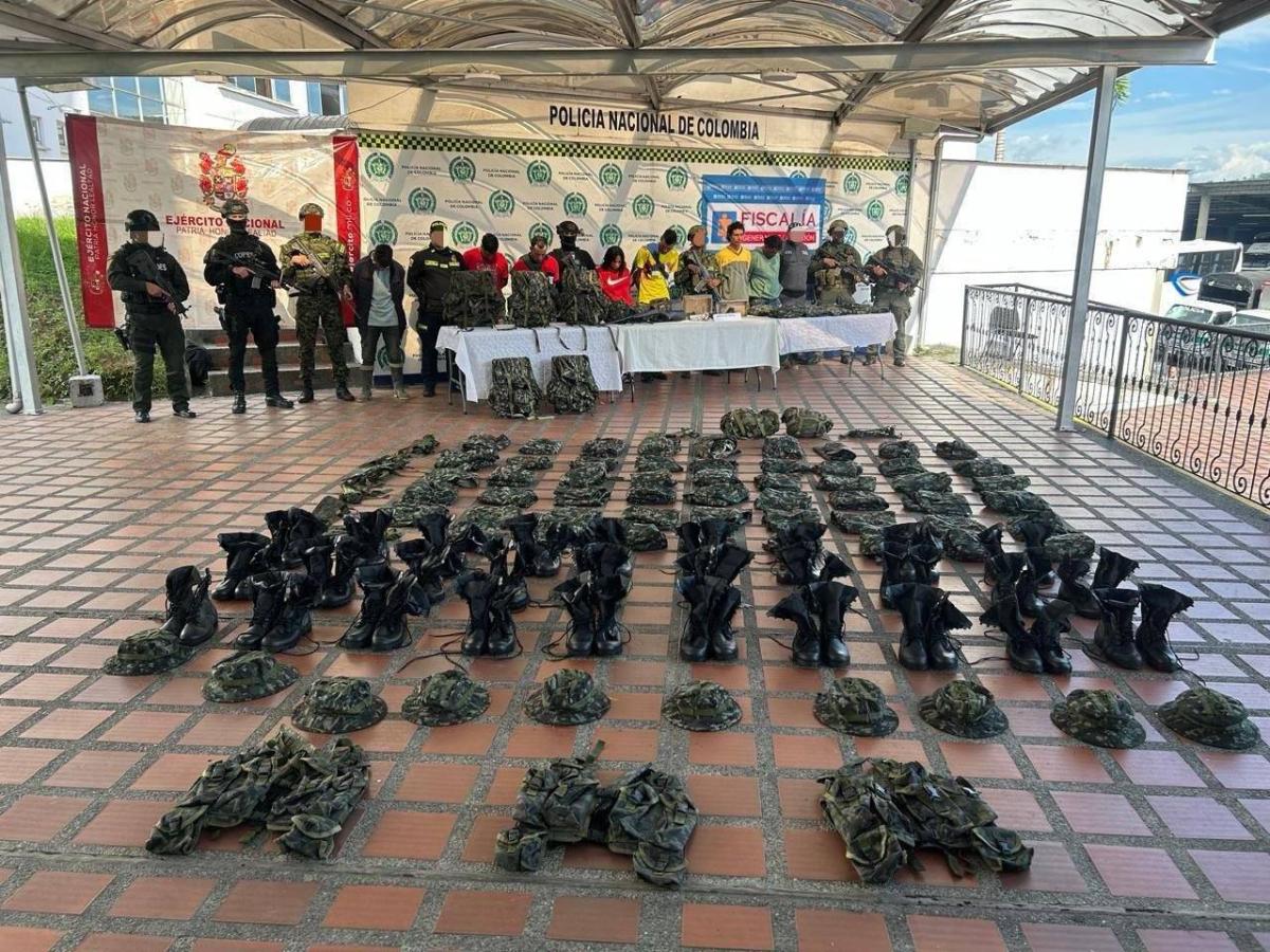 Risaralda: capturan a 8 presuntos integrantes del Clan del Golfo