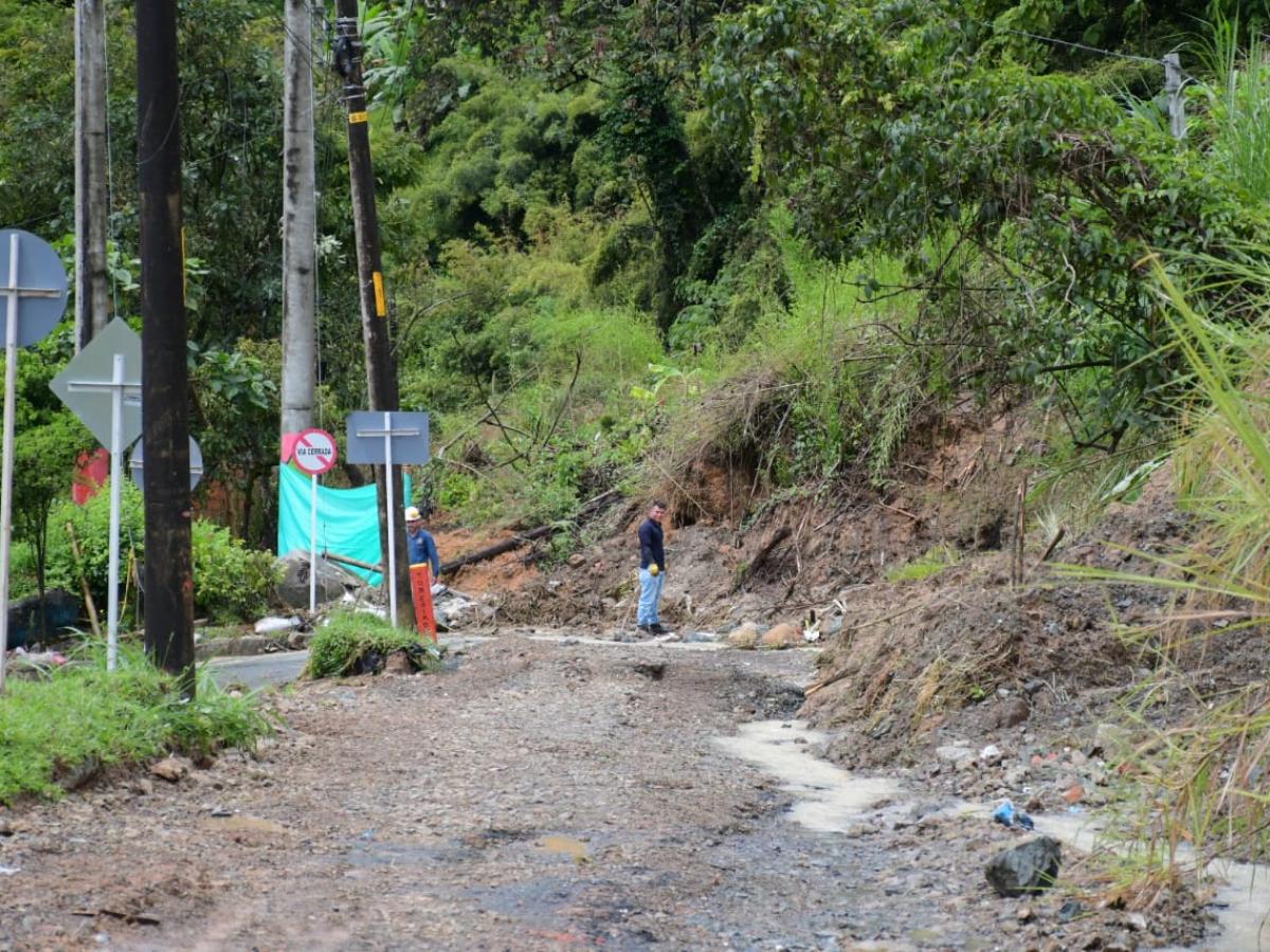 Temporada de lluvias: deslizamientos e inundaciones en Risaralda y Quindío