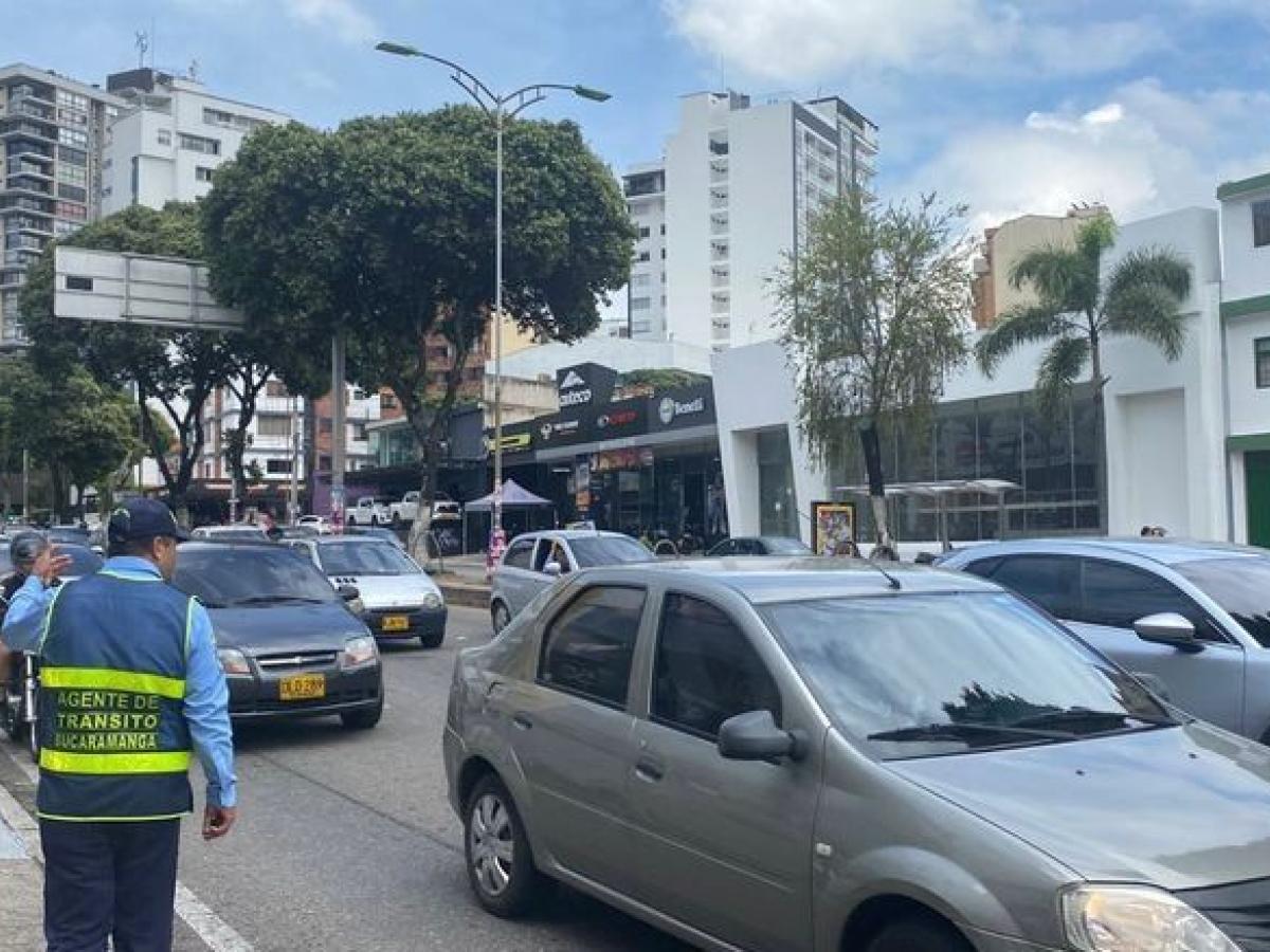 Así regirá el pico y placa en Bucaramanga del 07 al 11 de noviembre