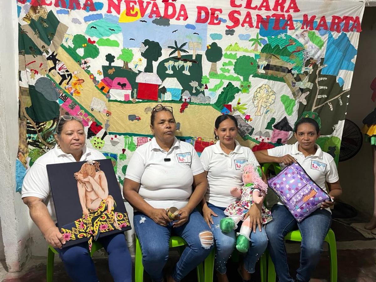 Mujeres tejedoras y el conflicto armado en Fundación, Magdalena