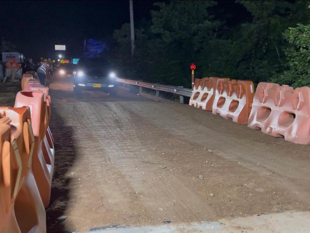 Vía Cartagena- Barranquilla es habilitada