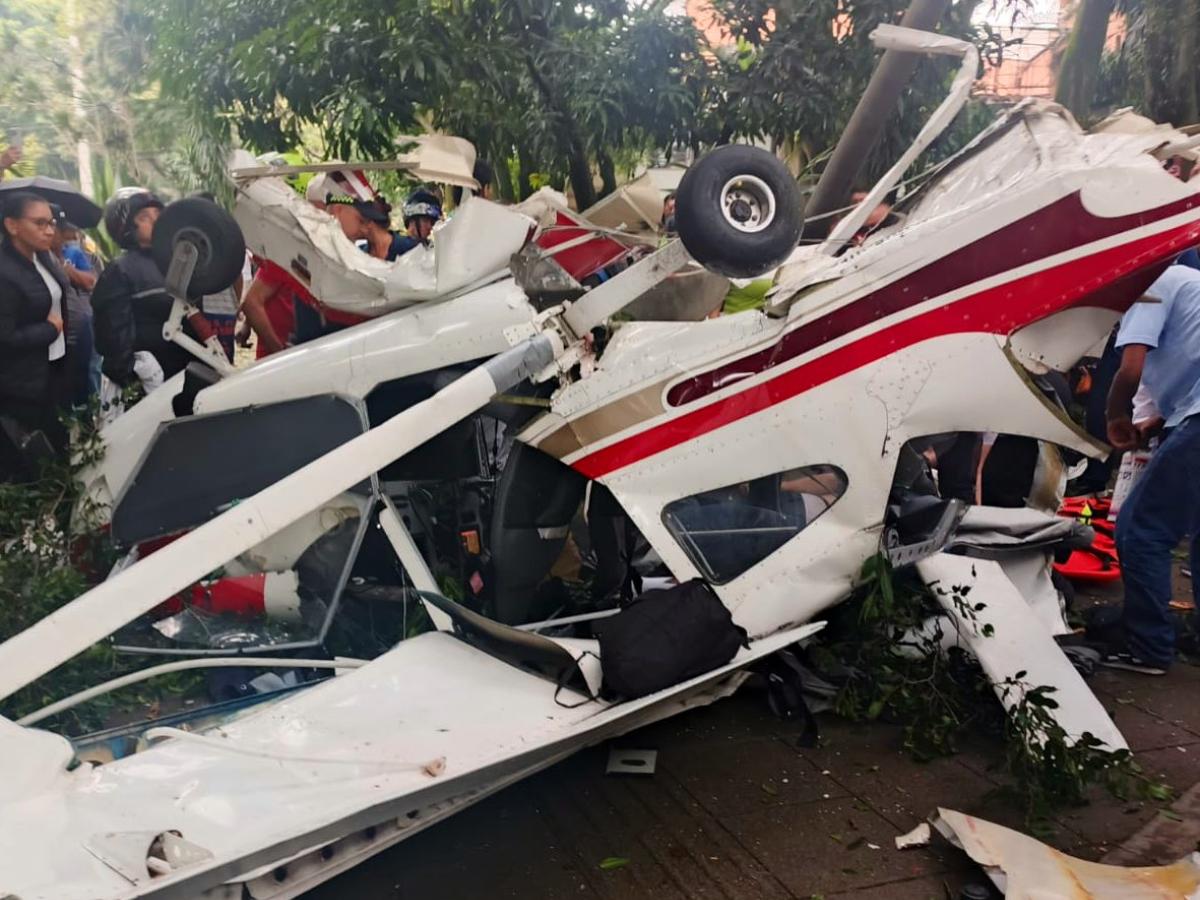Accidente avioneta en Medellín: no hay víctimas fatales 