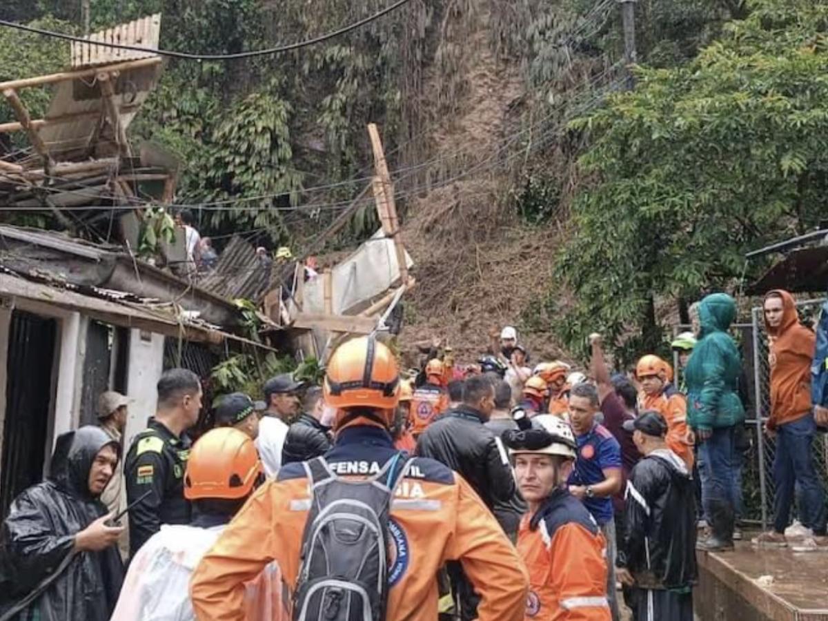 Deslizamiento de tierra en Dosquebradas