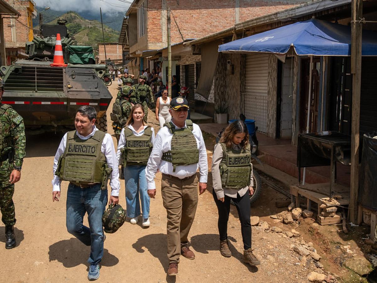 Oferta institucional a las comunidades de El Plateado