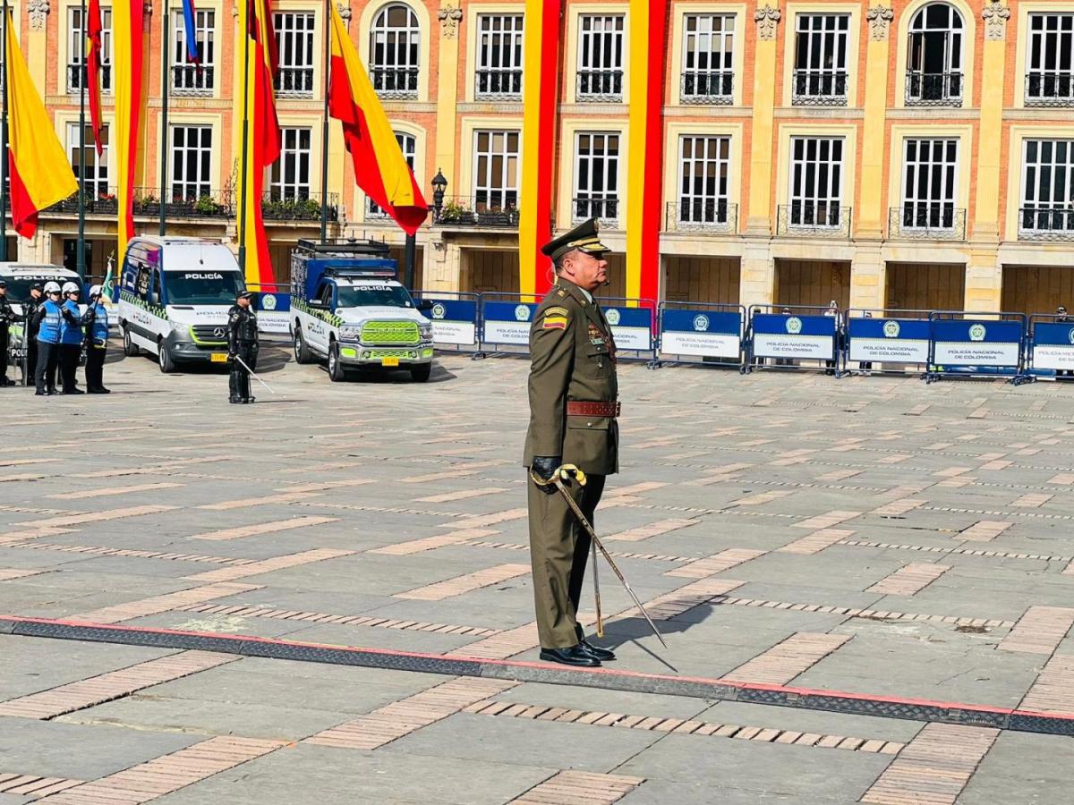 General José D. Gualdrón Moreno comandante de la Policía de Bogotá 2024