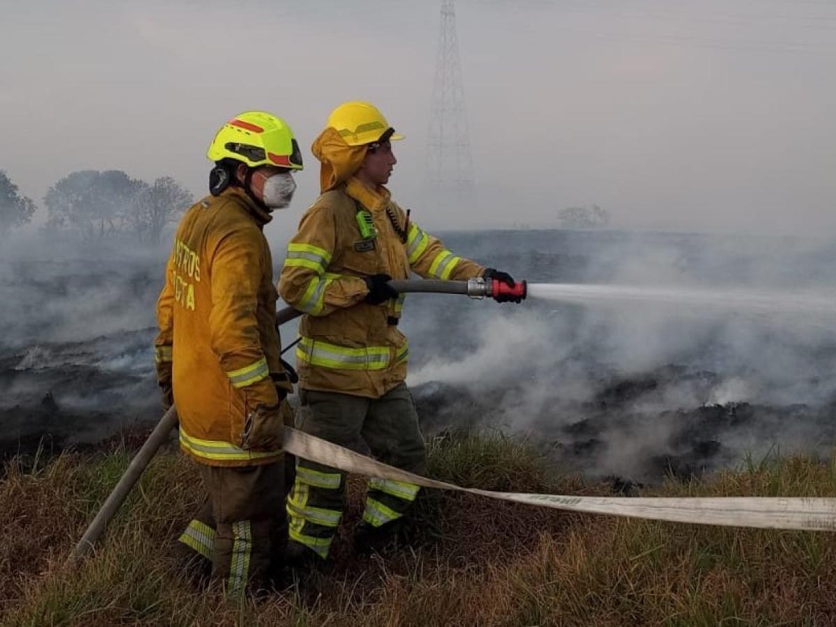 Incendio en el sur de Bogotá: esto dicen los Bomberos Oficiales 