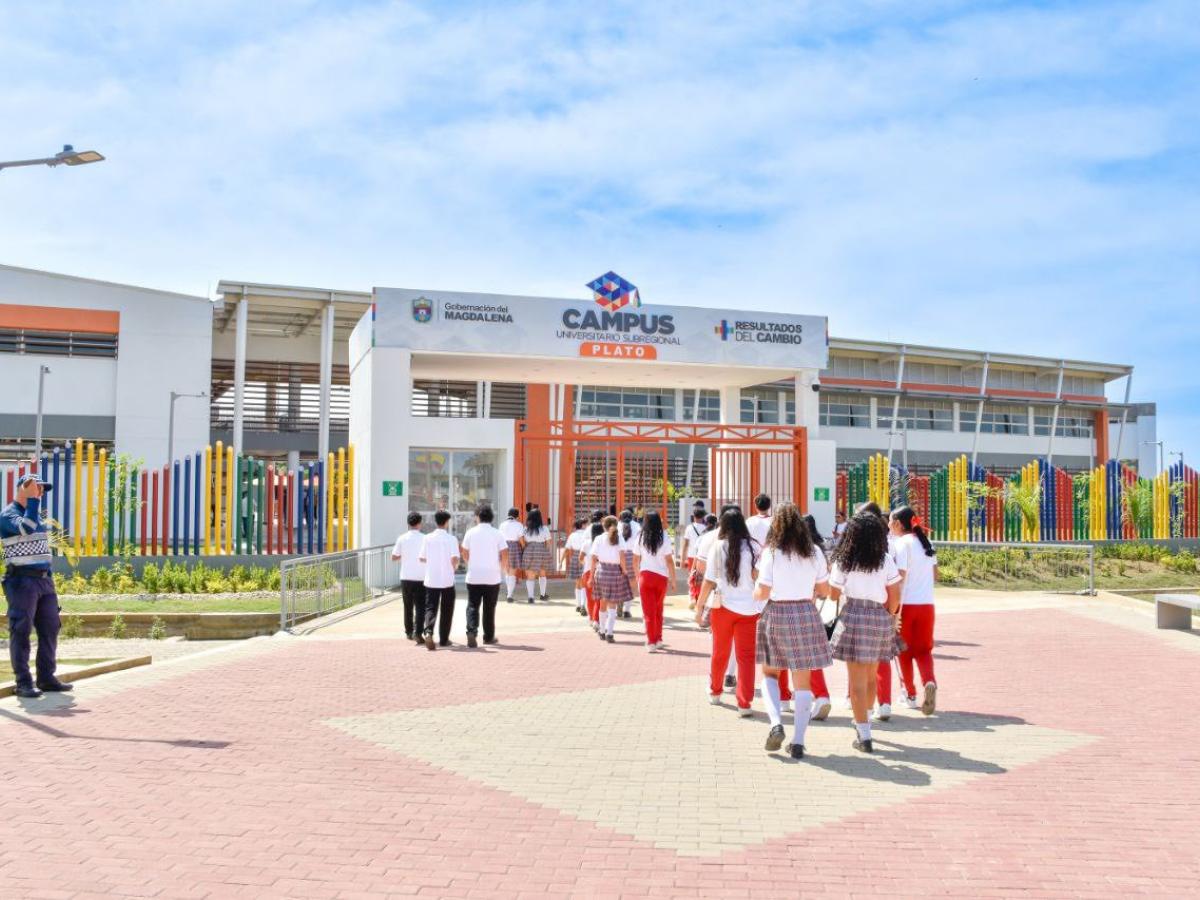 Campus Universitario en Plato beneficia a 4.500 jóvenes del Magdalena