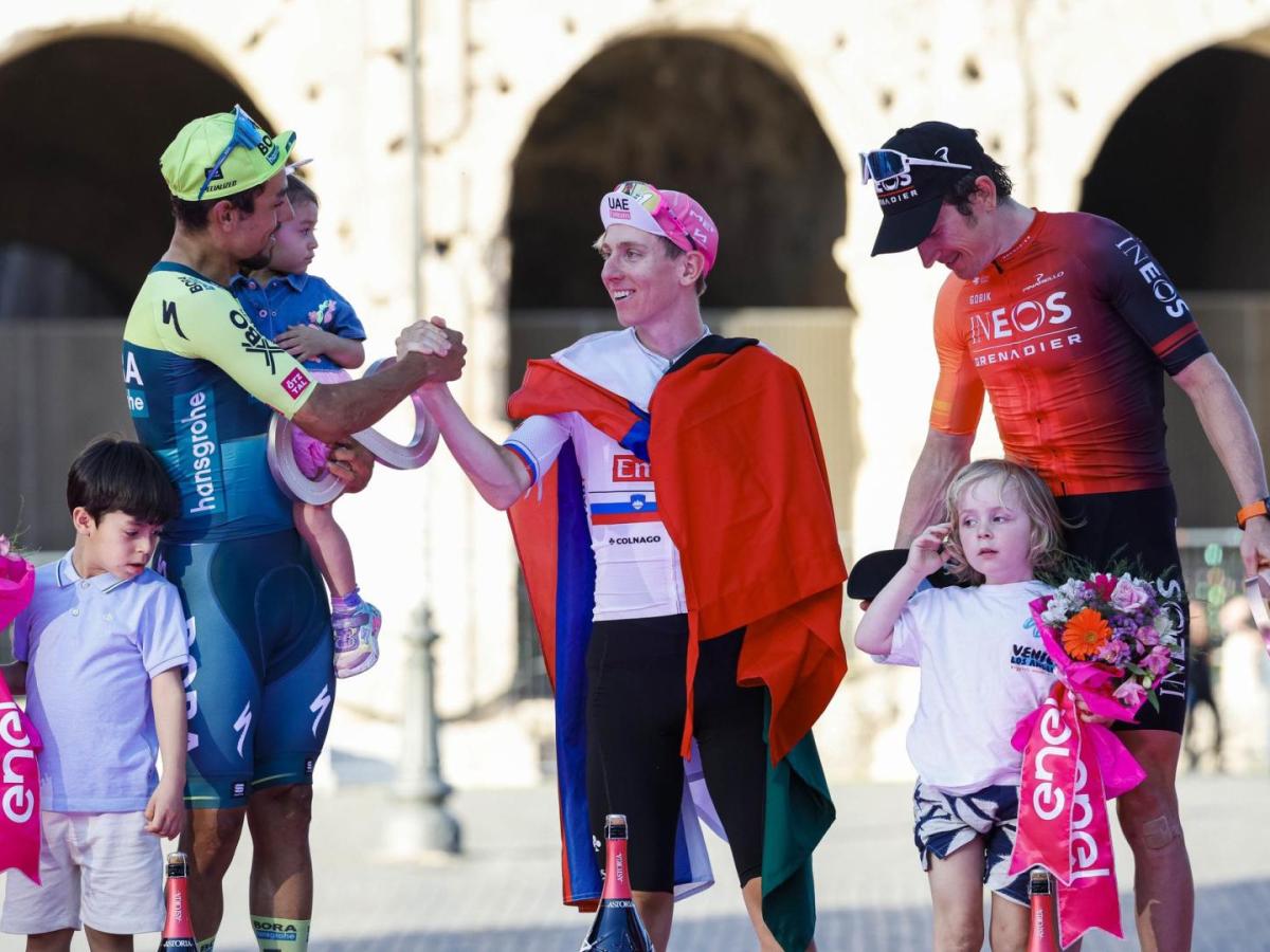 Daniel Felipe Martínez es subcampeón del Giro de Italia 2024