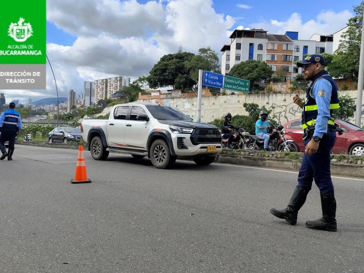Pico y placa en Bucaramanga la semana del 3 de junio