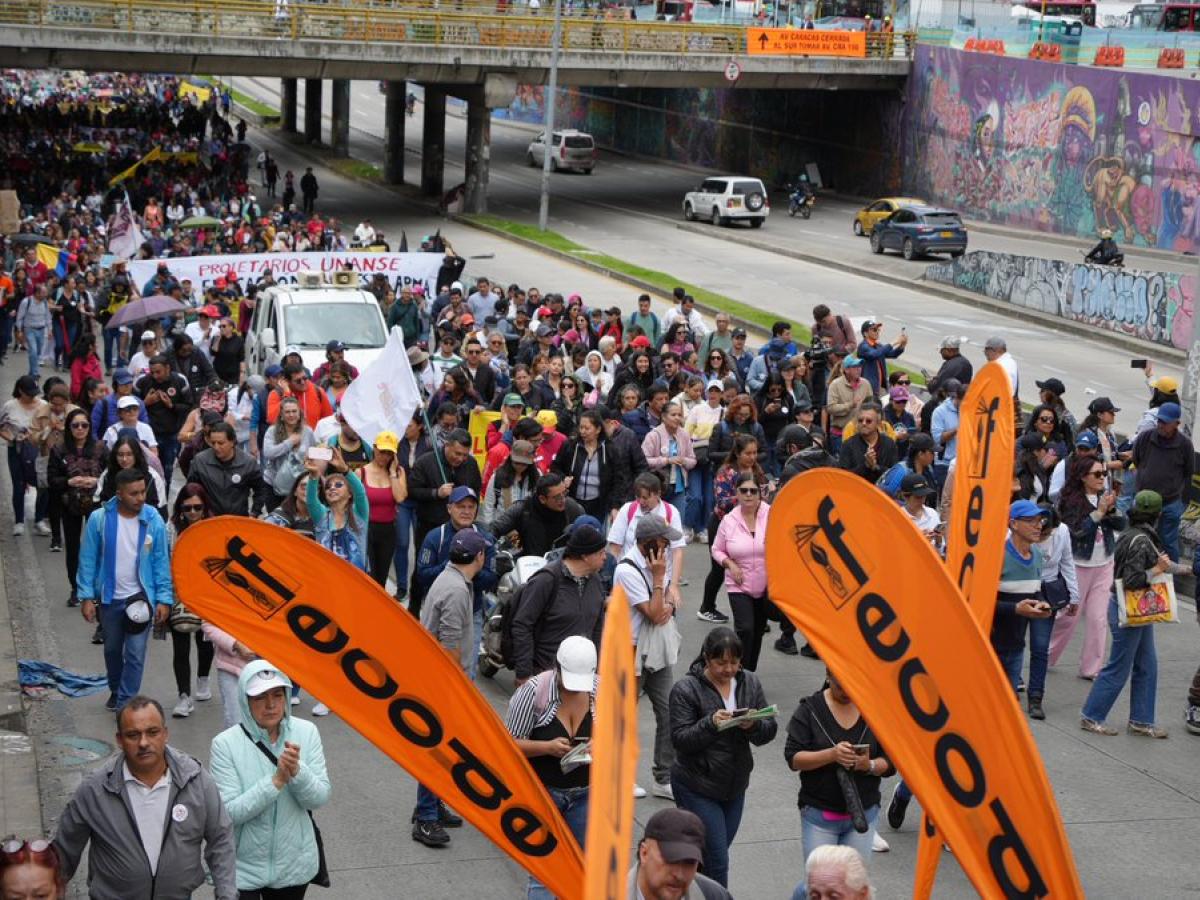 Marchas maestros Fecode: horas y puntos de concentración Bogotá