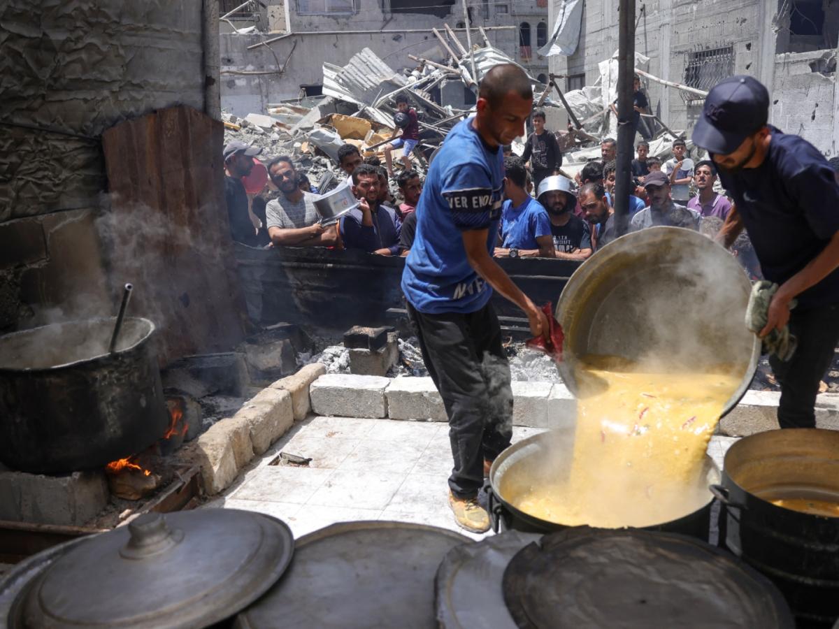 Gaza: Entraron nueve camiones con ayuda humanitaria