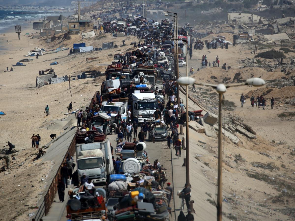 Palestinos no pueden huir ante la ofensiva israelí en Gaza