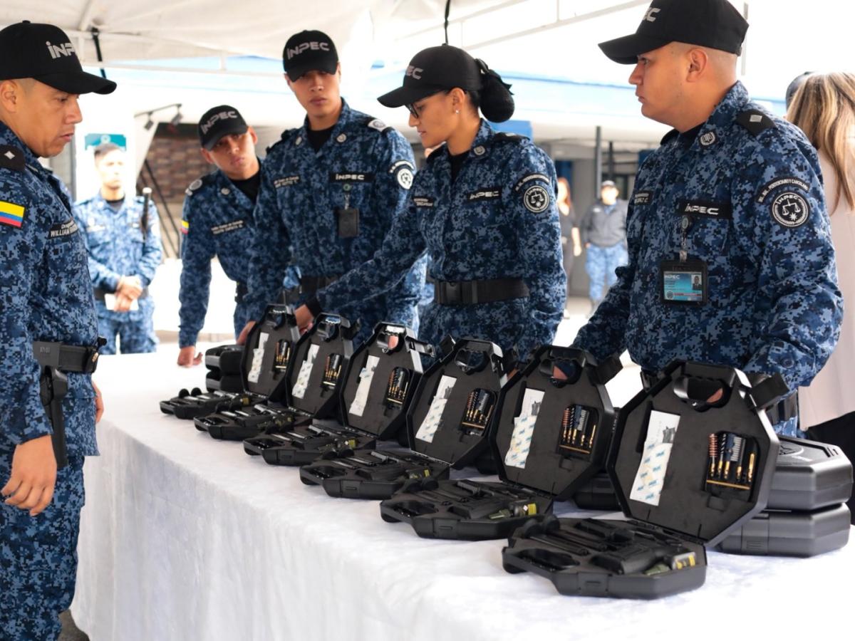 Gobierno entrega al Inpec equipos de seguridad por más de $16.000 millones