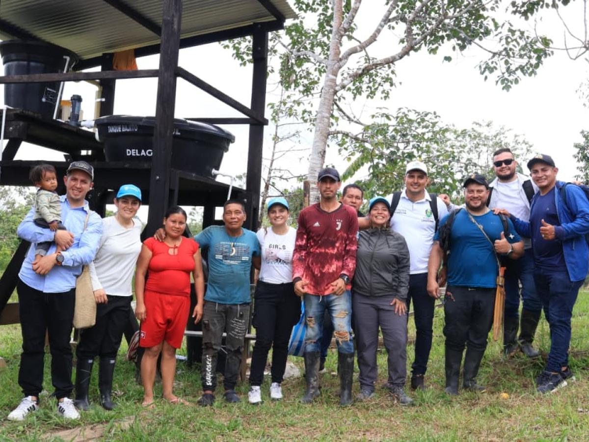 Gobierno lleva agua potable Puerto Leguízamo, Putumayo