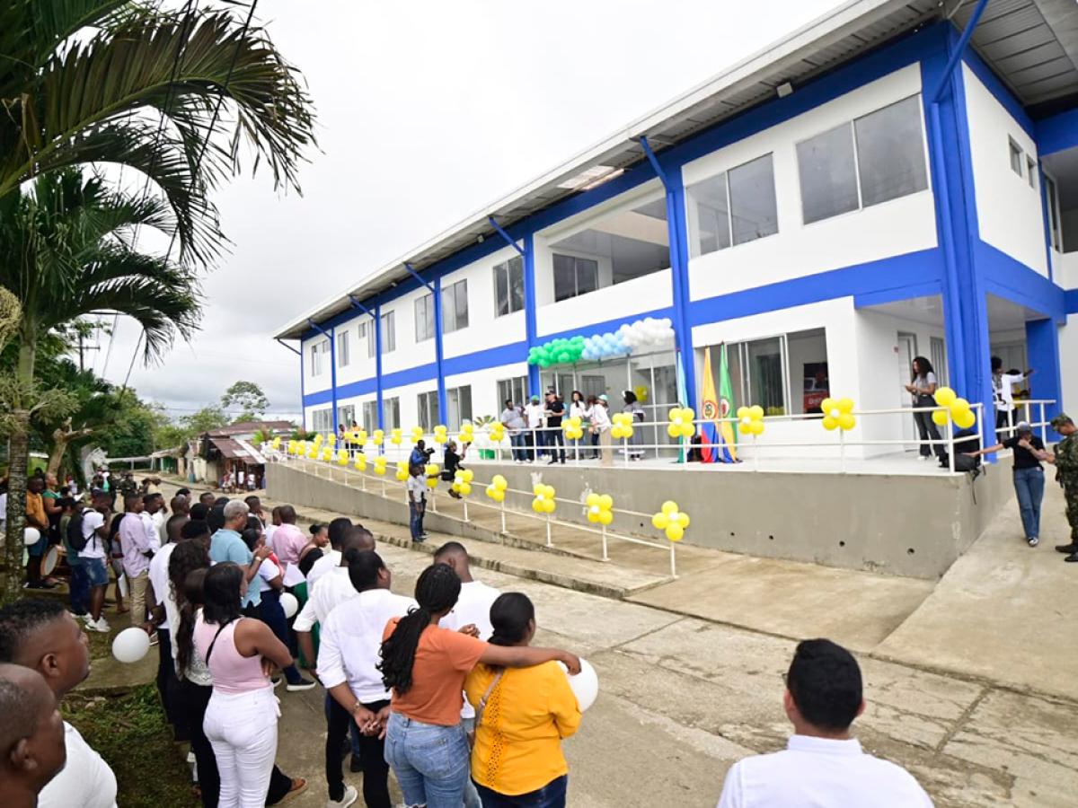 Gobierno nacional inaugura hospital en Bojayá 