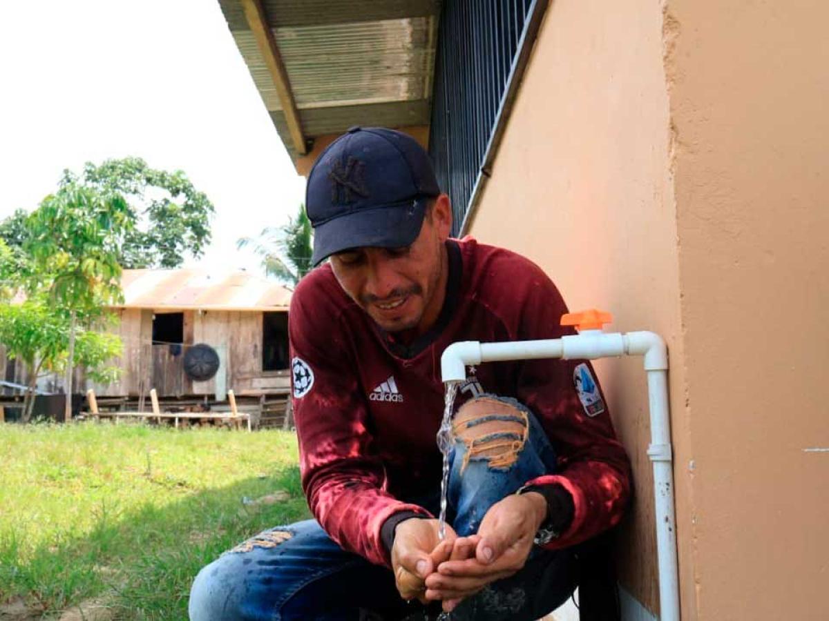 Gobierno lleva agua potable Puerto Leguízamo, Putumayo