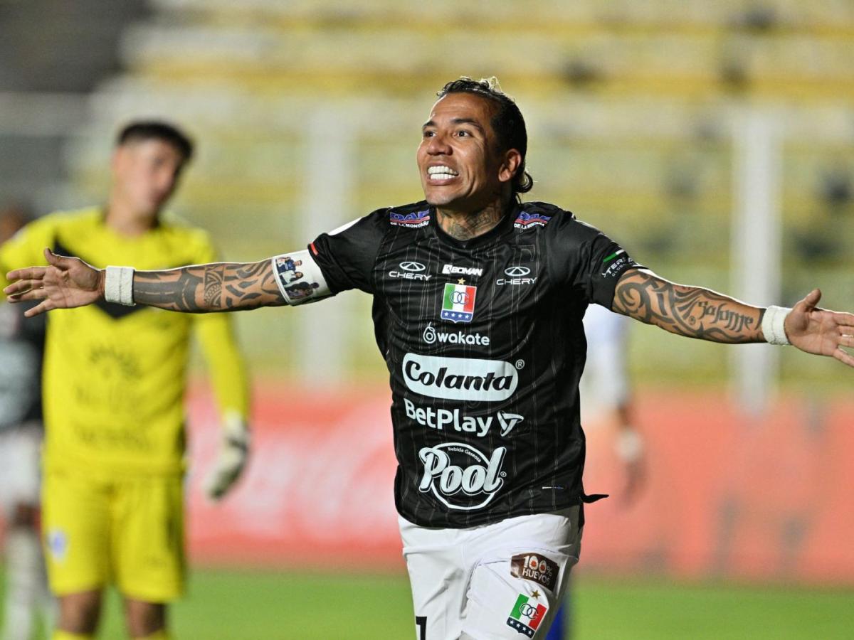 Dayro Moreno, goleador de la Copa Sudamericana