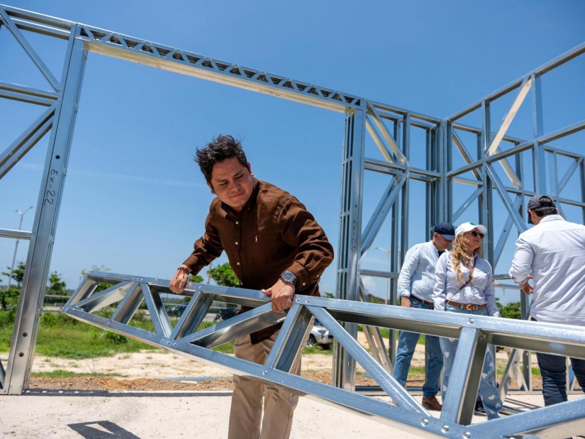 Gobierno avanza en infraestructura educativa con tecnología Steel Framing